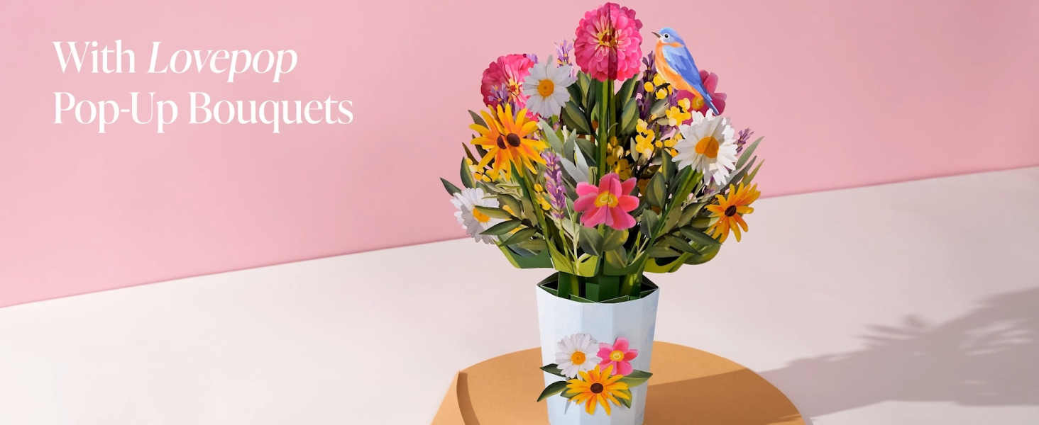 Amazon.com: Lovepop Everyday Pop-Up Harry Potter Paper Flower 