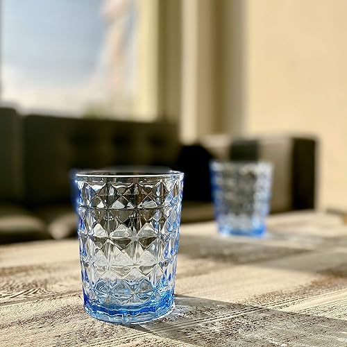 Miniatura 10 de CUPID- Juego de 8 vasos acrílicos de 16 y 21 onzas, sin BPA, apilables, aptos para lavavajillas, gris-negro