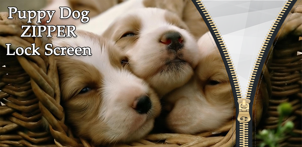 Puppy Dog Zipper Lock Screen HD:Amazon.com:Appstore for Android