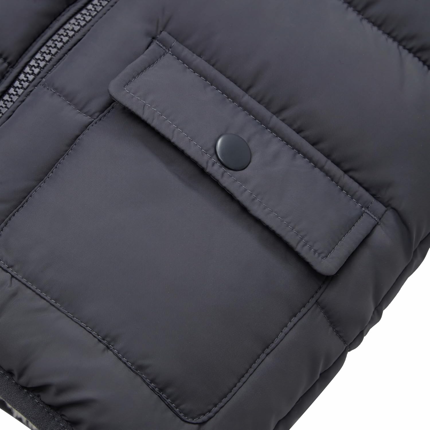 Rokka&Rolla Baby Boys' Water-Resistant Sherpa Fleece Lined Puffer Jacket Winter Coat for Newborn Infants Toddler - Image 4