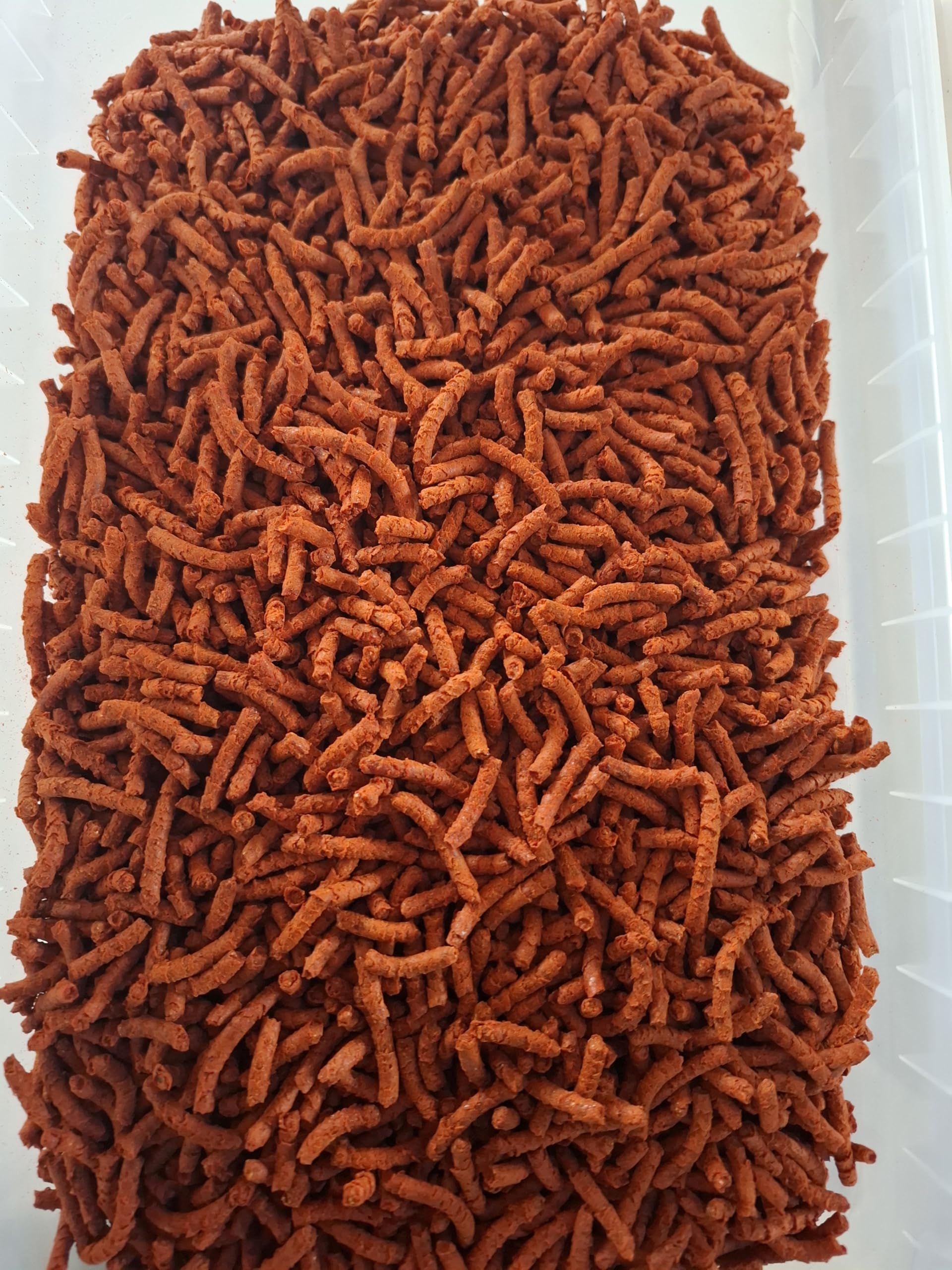 Paprika Sticks & Pellets – Natürliches Futter für Garnelen, Hunde & Pferde – Barf Paprika, Naturprodukt ohne Zusätze, Verschiedene Größen 50-5000Gr (2500 Gr)