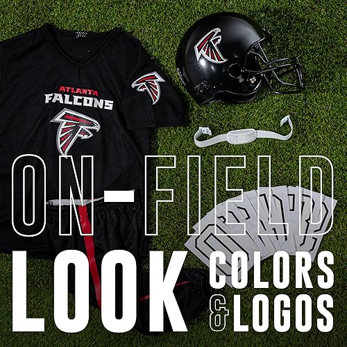 Miniatura 149 de Franklin Sports - Conjunto de uniforme de la NFL para niños y niñas; uniforme de fútbol americano juvenil, incluye casco, camiseta y pantalones