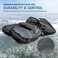 Vista 5 de ICEARMOR Extreme Mitts – Waterproof Insulated Ice Fishing Mittens - Thinsulate, Reinforced Palm Cold-Weather Protection