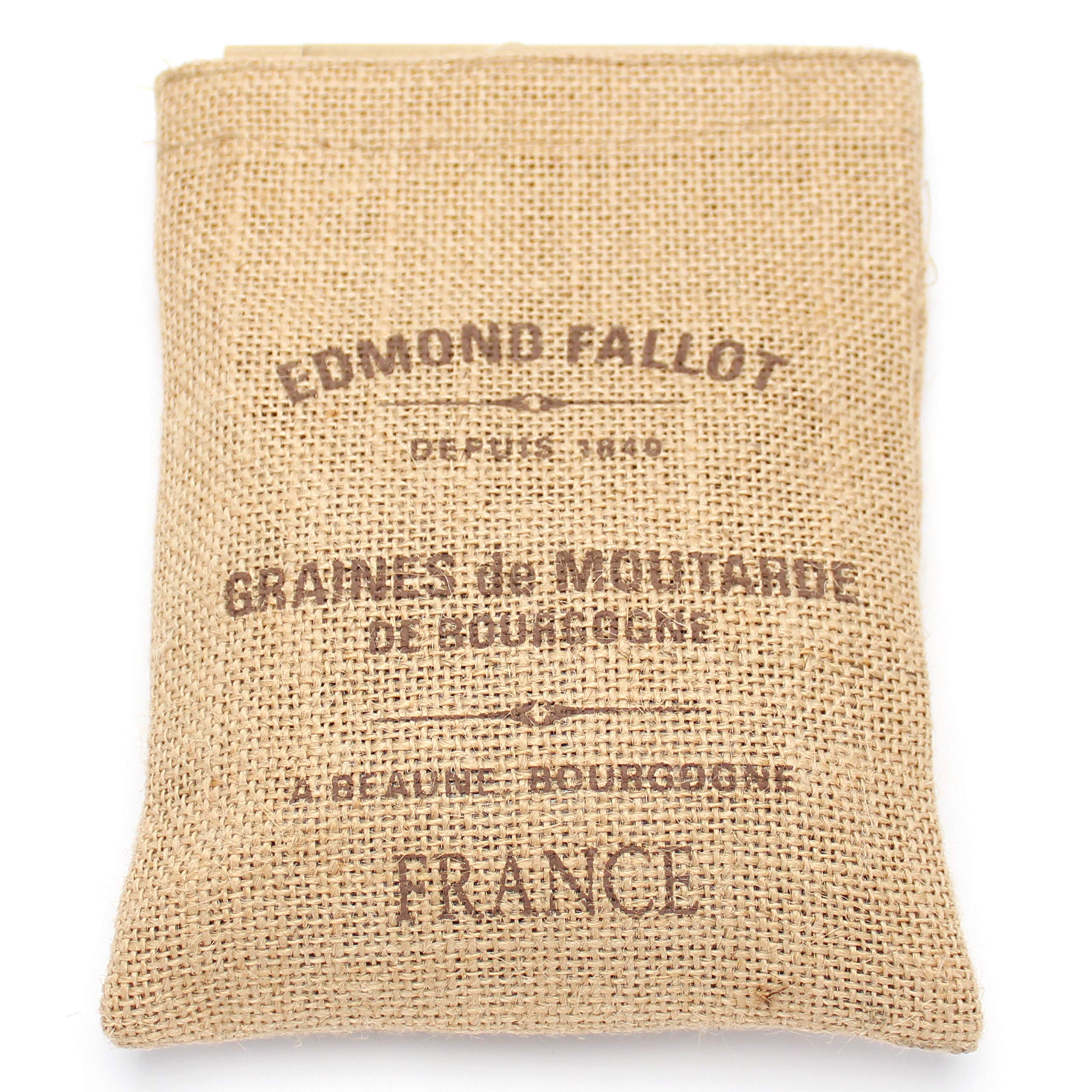 EDMOND FALLOT Graines de Moutarde de Bourgogne Toile de Jute 250 g