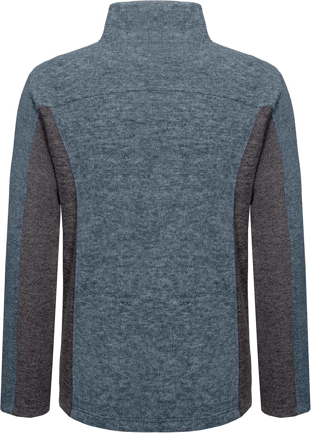 Little Donkey Andy Men's Winter Warm Polar Fleece Golf Jacket Lightweight Thermal Hiking Running Travel Jacket - Image 2