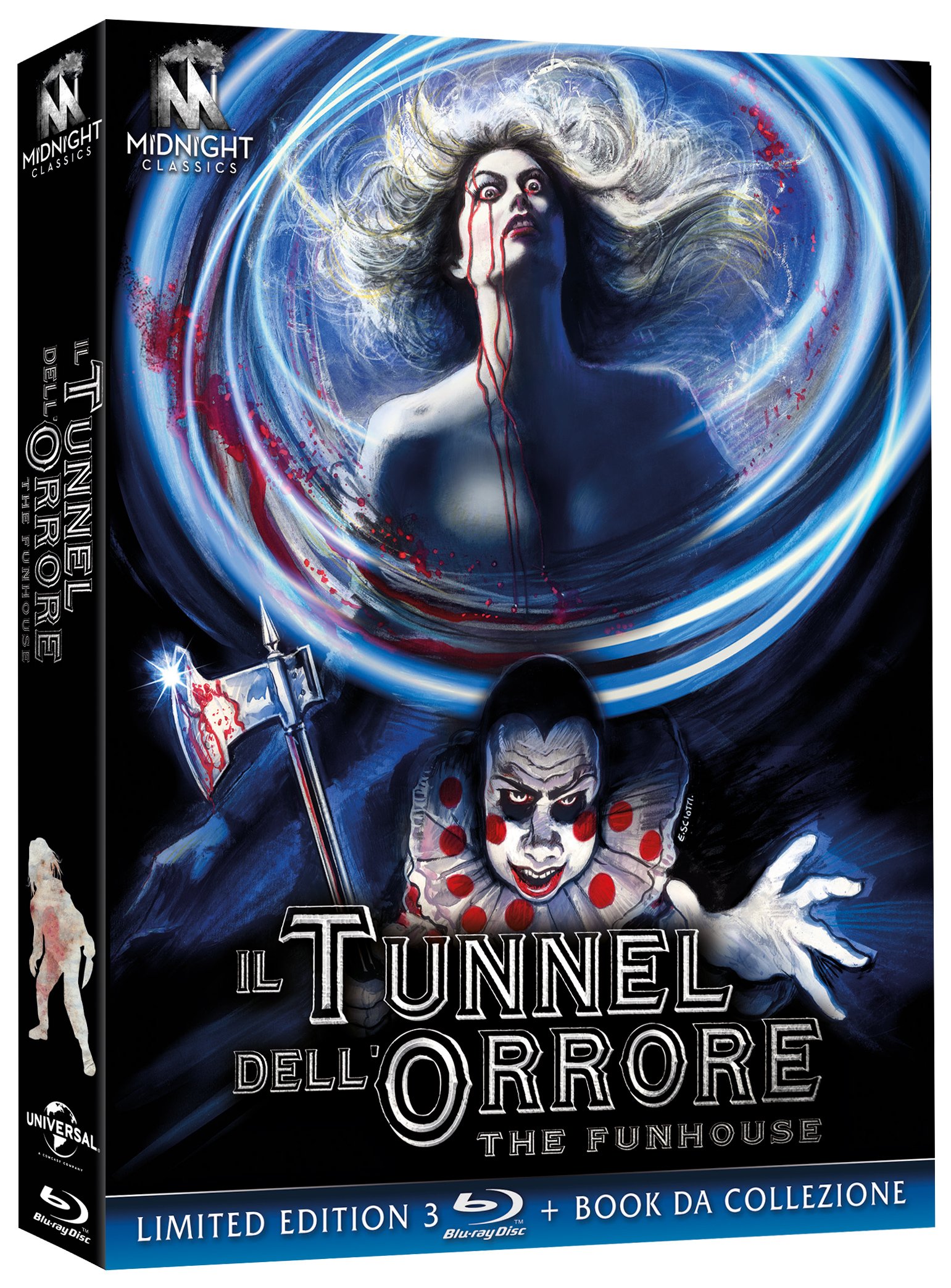Tunnel Dell'Orrore (Il) - The Funhouse (Edizione Limitata) (3 Blu-Ray) (1 BLU-RAY)