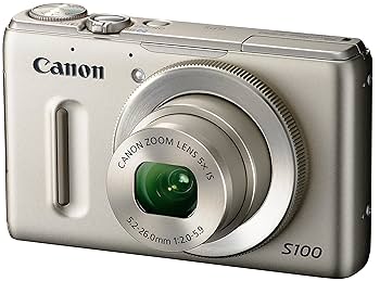 Amazon | Canon デジタルカメラ PowerShot S100 シルバー PSS100