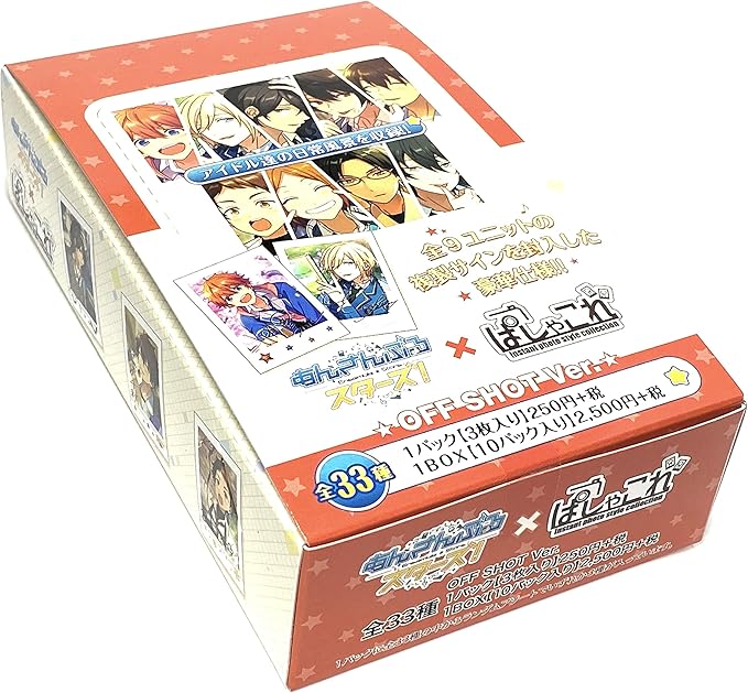 Amazon Co Jp あんさんぶるスターズ ぱしゃこれ Off Shot Ver 1box 10パック入り 1パック3枚入り 複製サイン入り おもちゃ
