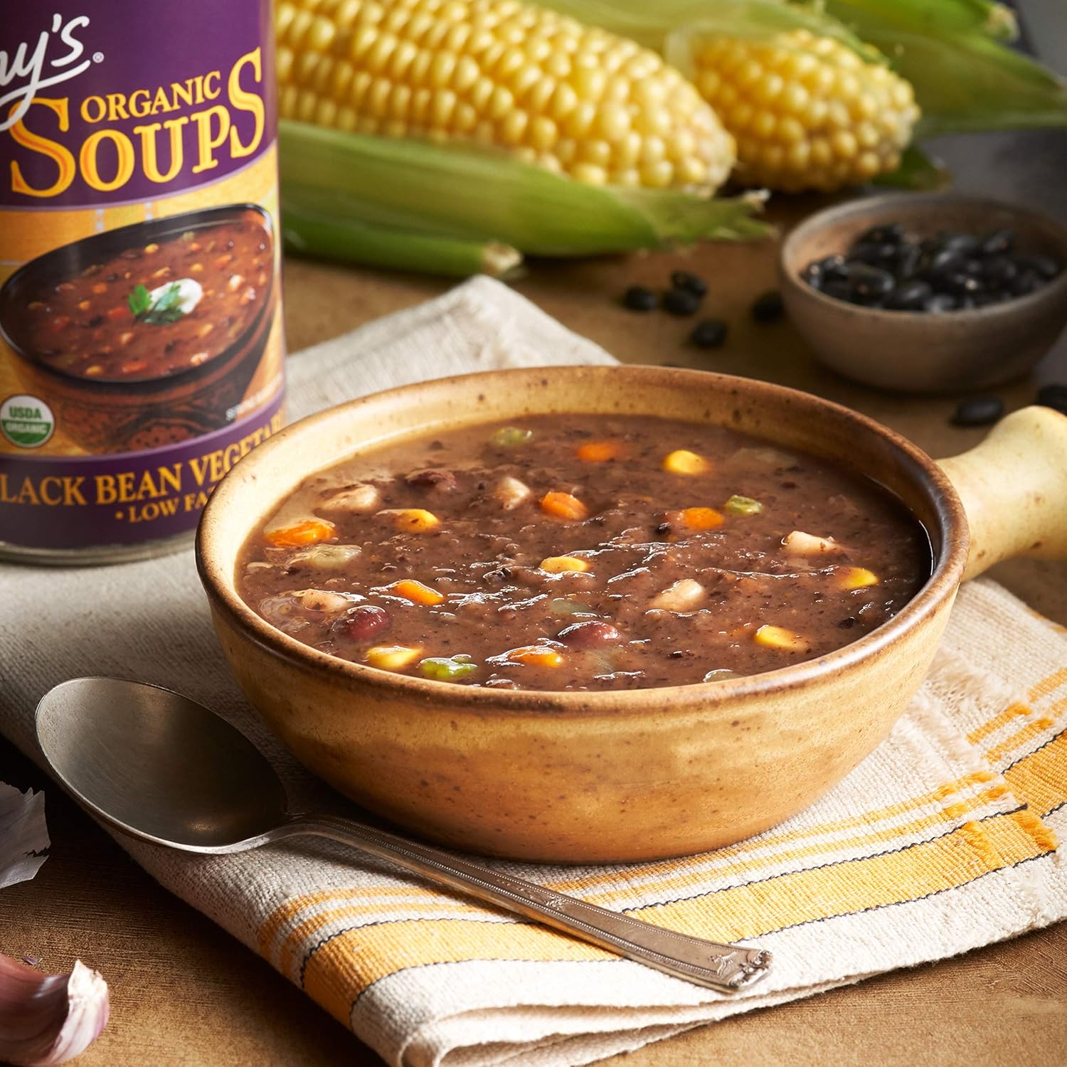Amazon Crazy 🔥 Deals Amy's Soup, Vegan, Gluten Free, Organic Black Bean Vegetable, Low Fat, 14.5 Ounce (Pack of 12) Hot Deals Amy's Soup, Vegan, Gluten Free, Organic Black Bean Vegetable, Low Fat, 14.5 Ounce (Pack of 12)