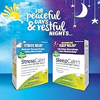 Vista 10 de Boiron Tabletas StressCalm para aliviar el estrés, la ansiedad, el nerviosismo, la irritabilidad y la fatiga, 120