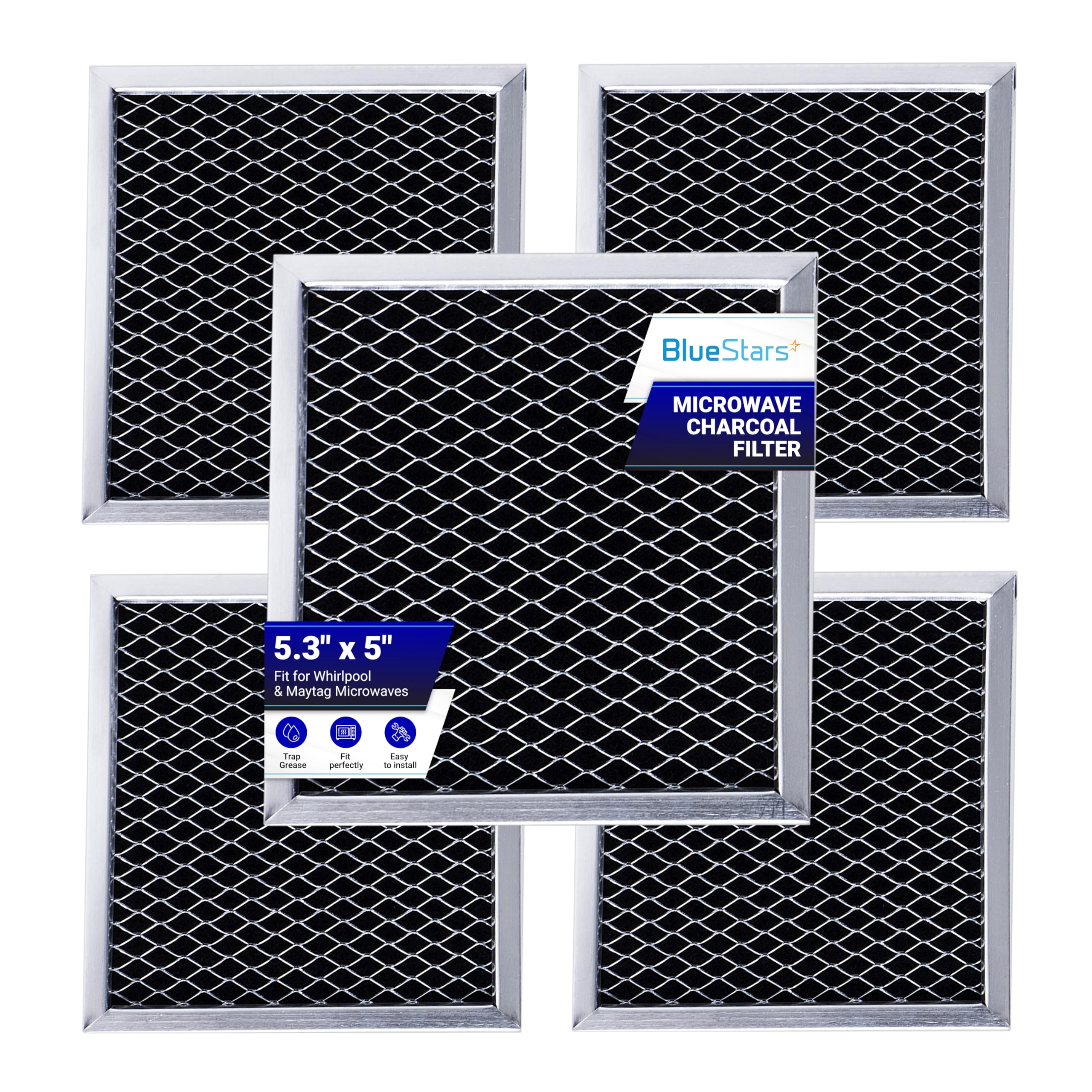 Amazon.com: BlueStars 5 PACKS 8206230A Microwave Charcoal Filter  