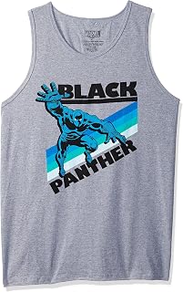 Marvel Official Retro Panther Men's Tank Top