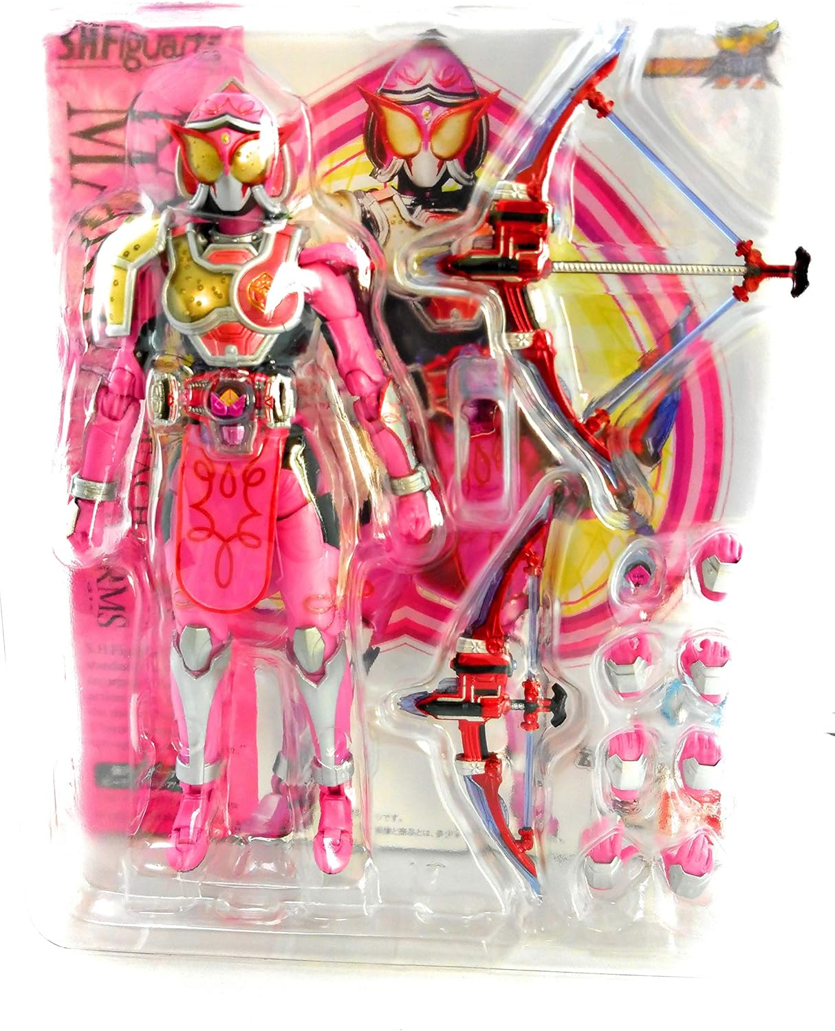 Bandai Tamashii Nations S.H. Figuarts Kamen Rider Marika Peach Energy Arms "Kamen Rider Gaim" Action Figure