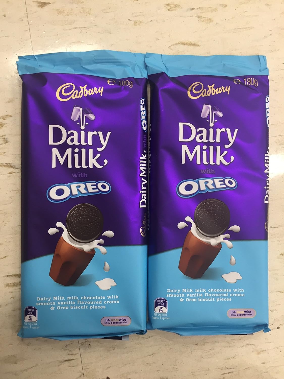 Cadbury Dairy Milk with Oreo 180g X 2 * LIMITED EDITION