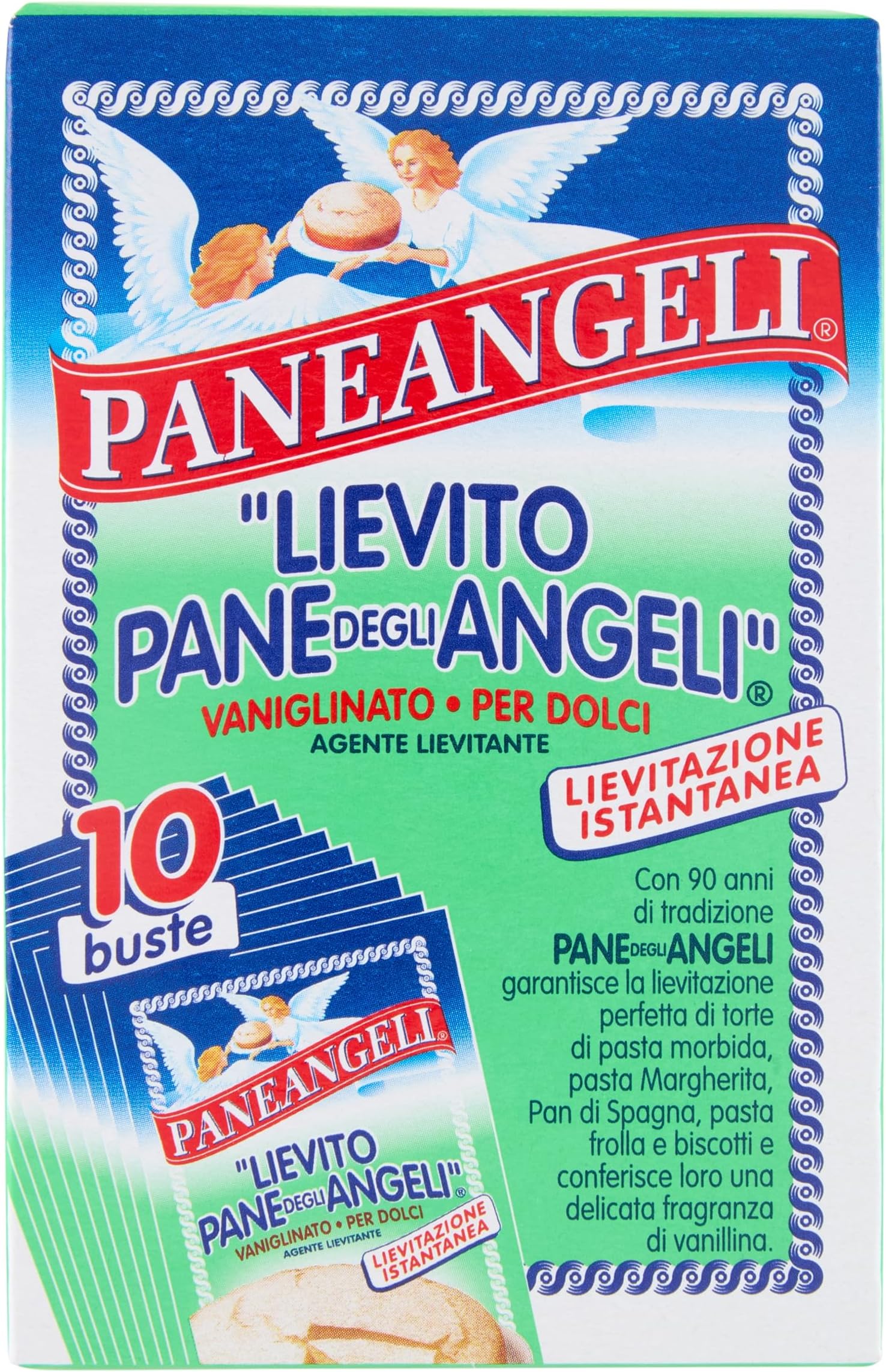 Paneangeli Lievito Pane Degli Angeli Yeast - 10 count