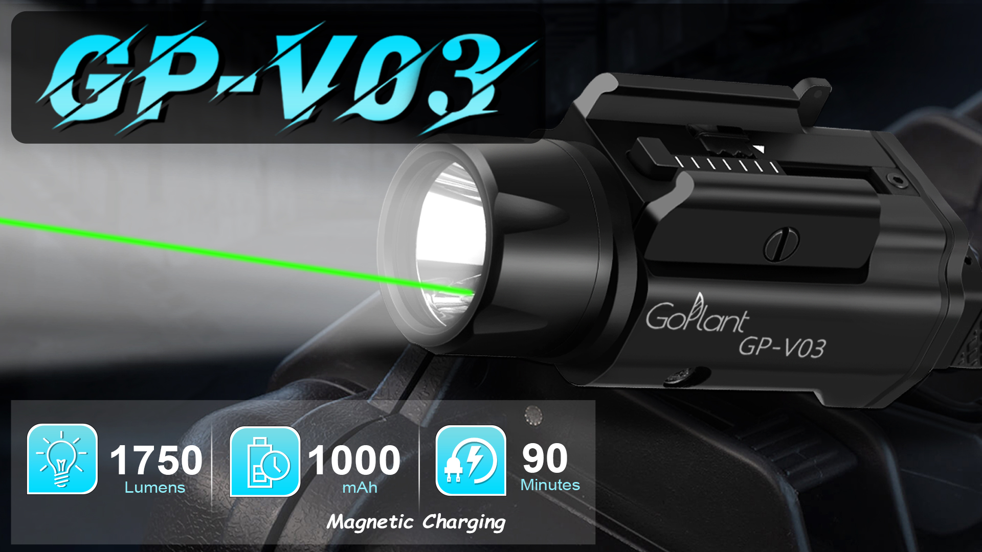Amazon.com: GOPLANT 1750 Lumens Weapon Laser Light Combo