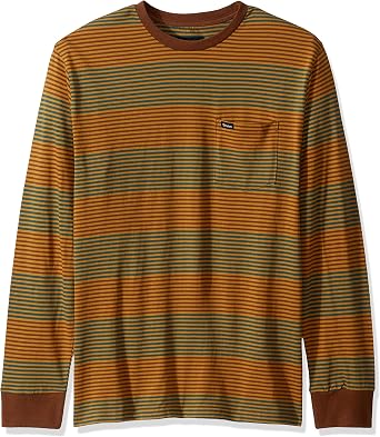Amazon.com: Brixton Hilt - Camiseta de punto de manga larga para hombre,  Hilt - playera de manga larga con bolsillo, M : Ropa, Zapatos y Joyería
