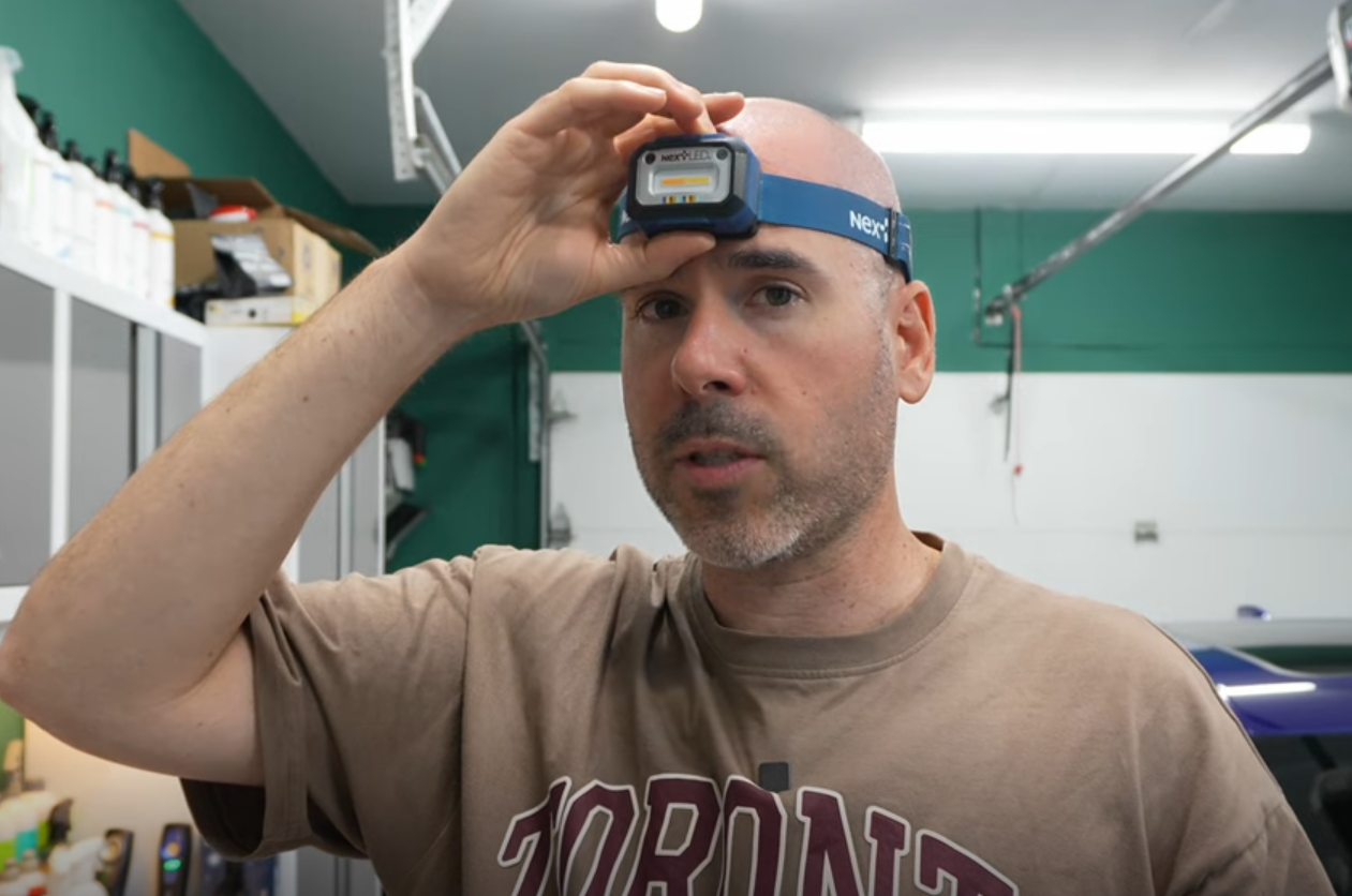 Amazon.com: NextLED NT-2143C-B Auto Detail Headlamp with Motion