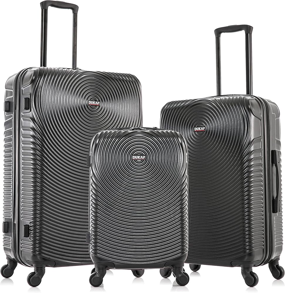 Amazon.com | DUKAP INCEPTION Luggage with Spinner Wheels | Durable