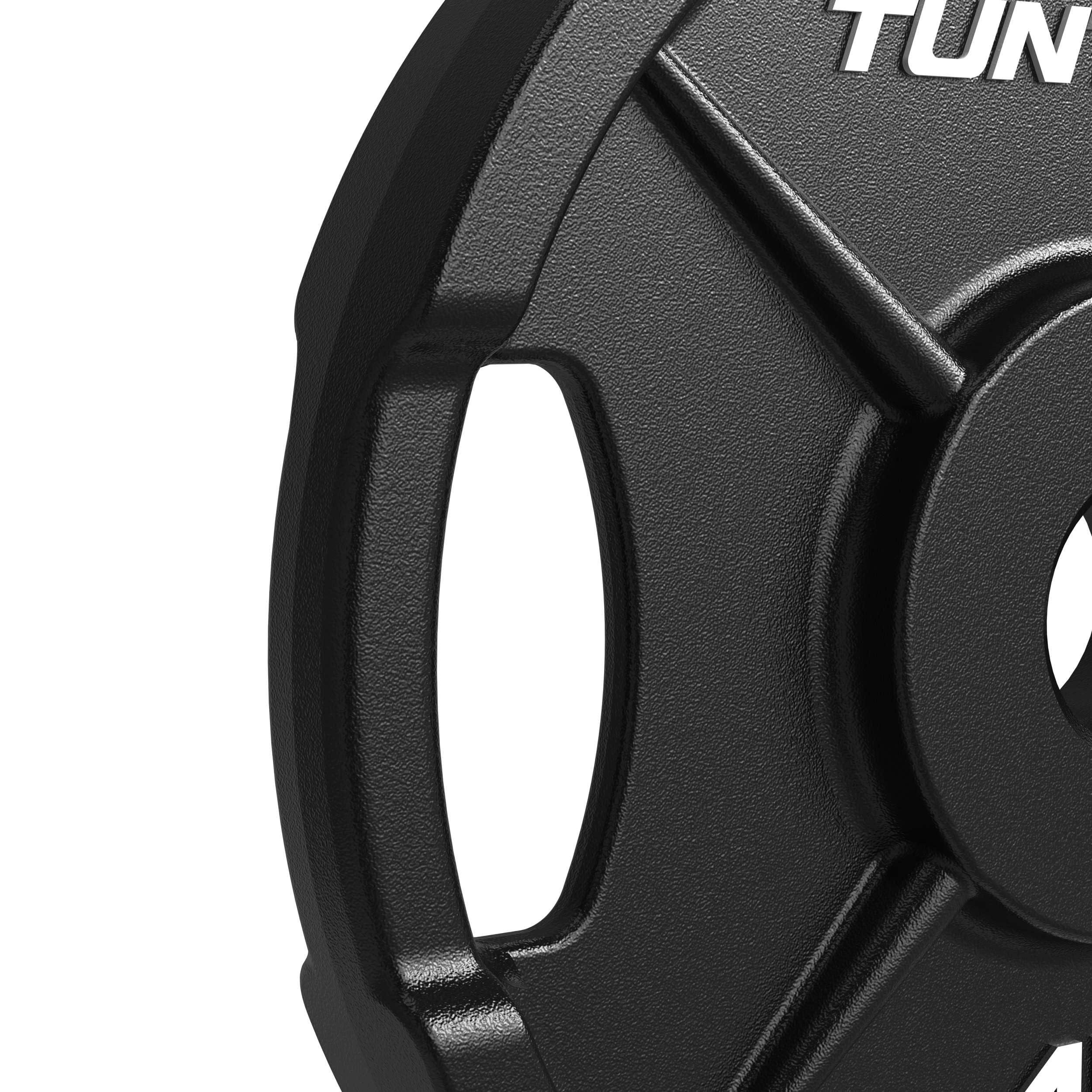 Tunturi Platinum Gusseisen Gewichtsscheiben – Olympische Hantelscheiben – 295 kg – Set