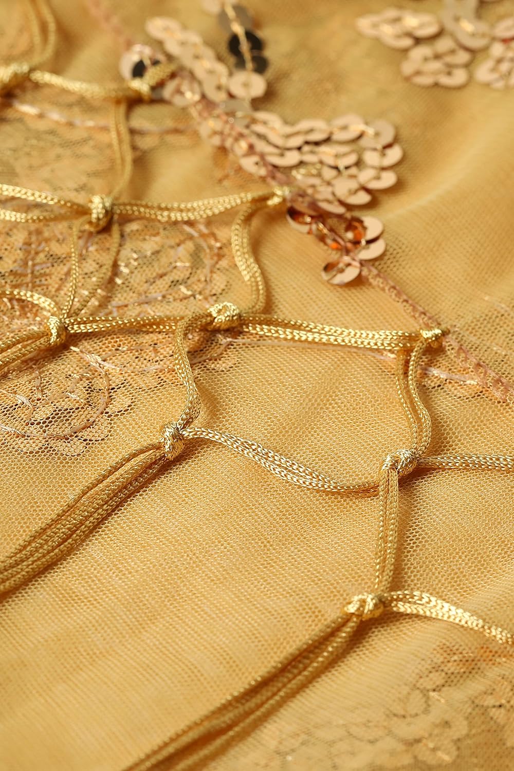 BABEYOND 1920s Shawl Wraps Sequin Fringed Evening Cape Wedding Bridal Shawl Scarf - Image 6