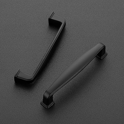 Miniatura 2 de Ravinte - Paquete de 30 manijas sólidas de gabinetes de cocina de 334 pulgadas, color negro mate, manijas negras de cajones, manijas de gabinete de