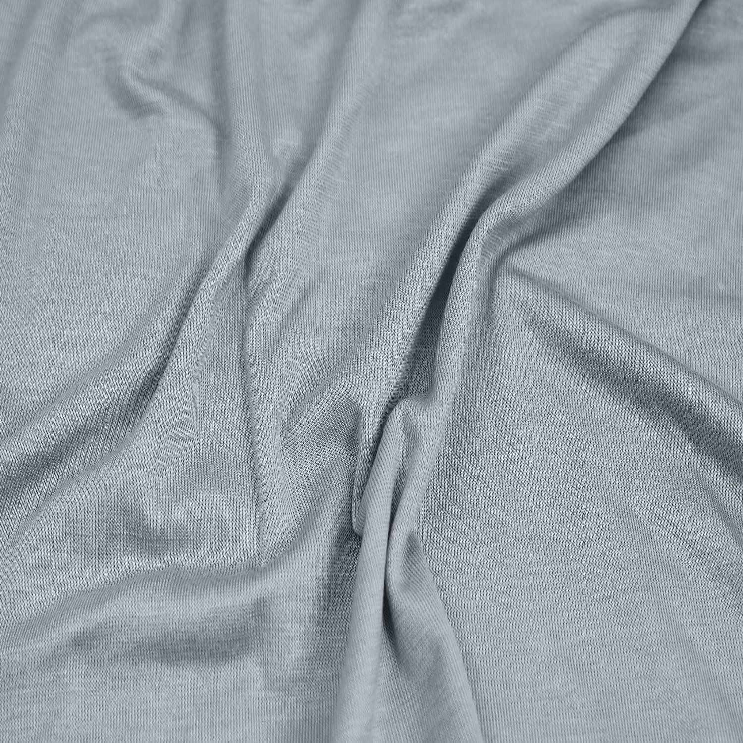 60" Wide Rayon Spandex Jersey Knit Fabric by The Yard - 4-Way Stretch, 160GSM, Medium Weight - Breathable - Apparel, Accessories, Maternity, Headbands & Crafts