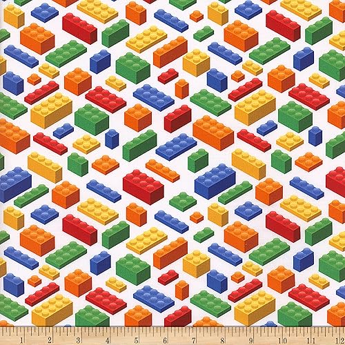 Bloques de construcción multi, tela por yarda