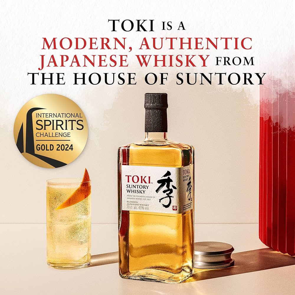 Amazon.co.jp: サントリーウイスキー 季 TOKI 43% 700ml ブレン