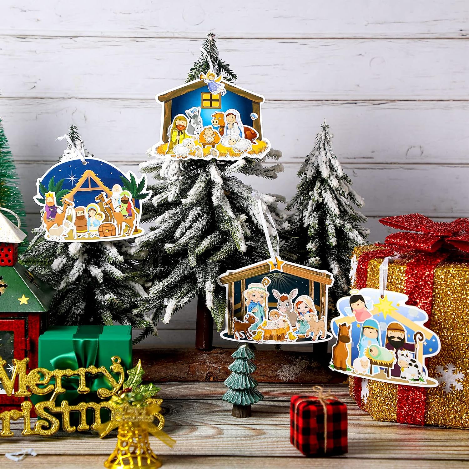 Glenmal Make a Nativity Scene Sticker Nativity Crafts for Kids, 96 Sheets image 5