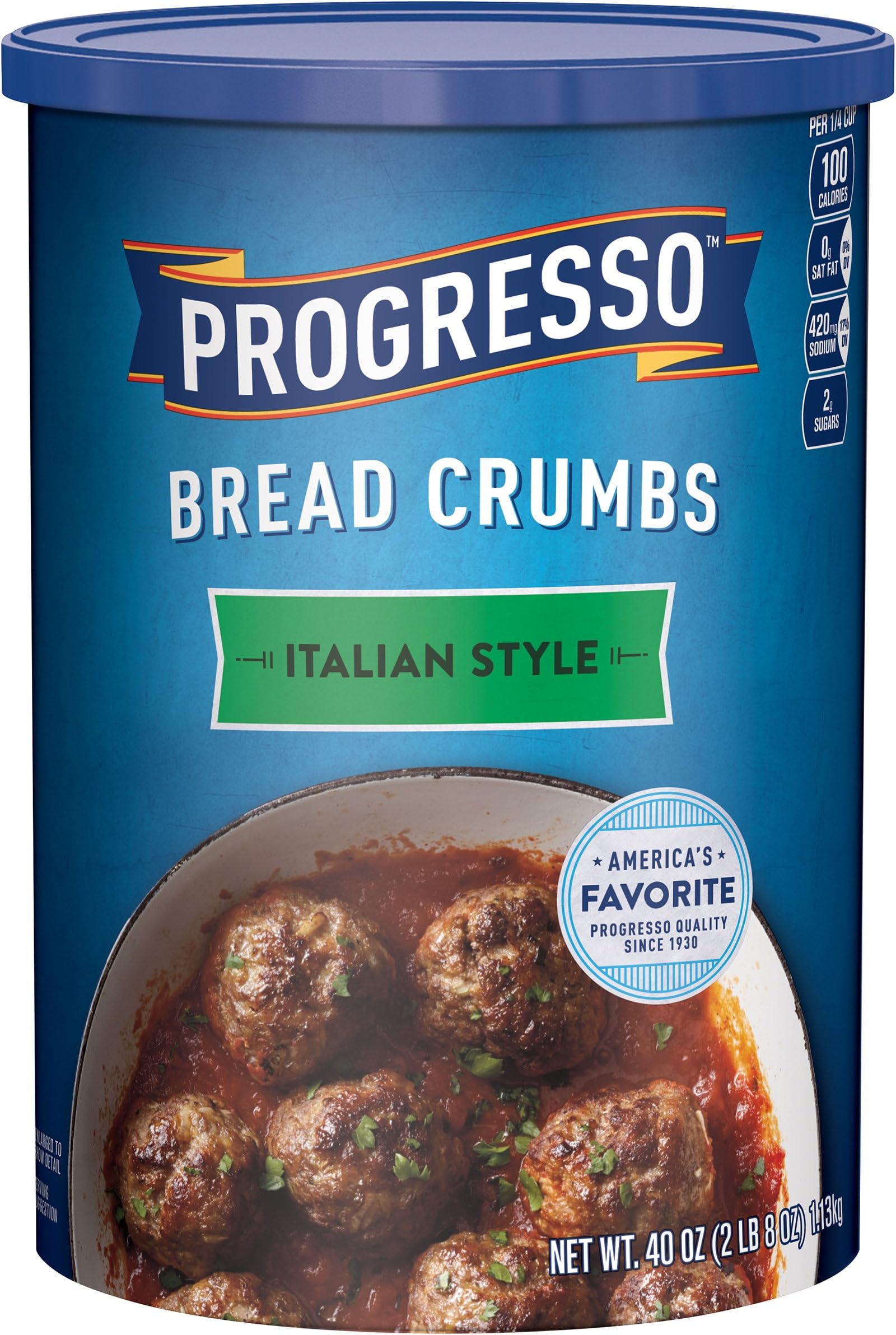 Progresso Italian Style Bread Crumbs, 40 Ounce