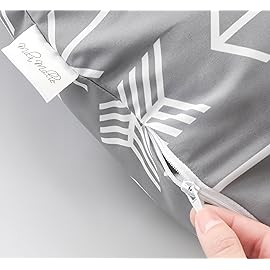 Mila Millie Water Resistant Removable Cover for Newborn Lounger | Unisex Gray Arrow Design | Premium Quality Soft Wipeable Fabric (Gray Arrow)