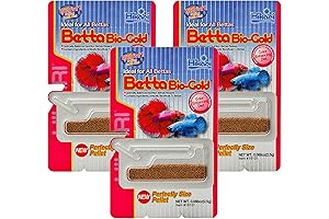 Hikari Betta Bio-Gold 3-Pack, Baby Betta Pellets