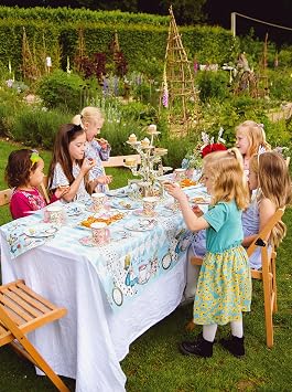 Talking Tables Alice in Wonderland Cupcake Cake Stand | Mad Hatter Themed Afternoon Tea Party Decorations | Table Centrepiece for Weddings, Baby Showers and Bridal Parties or Onederland 1st Birthdays