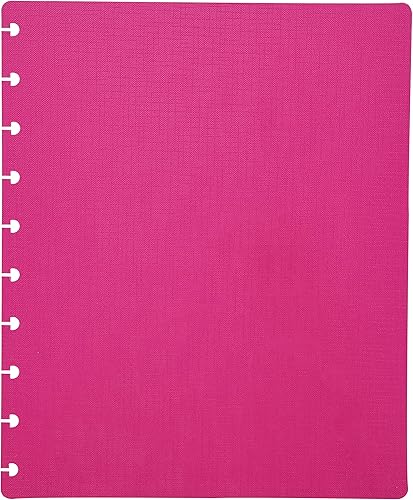 Vista 140 de Talia - Agenda personalizable con aros, (Fireworks Deep Lake, con discos Deep Lake, tamaño mediano (7.5 x 9.75 pulgadas).