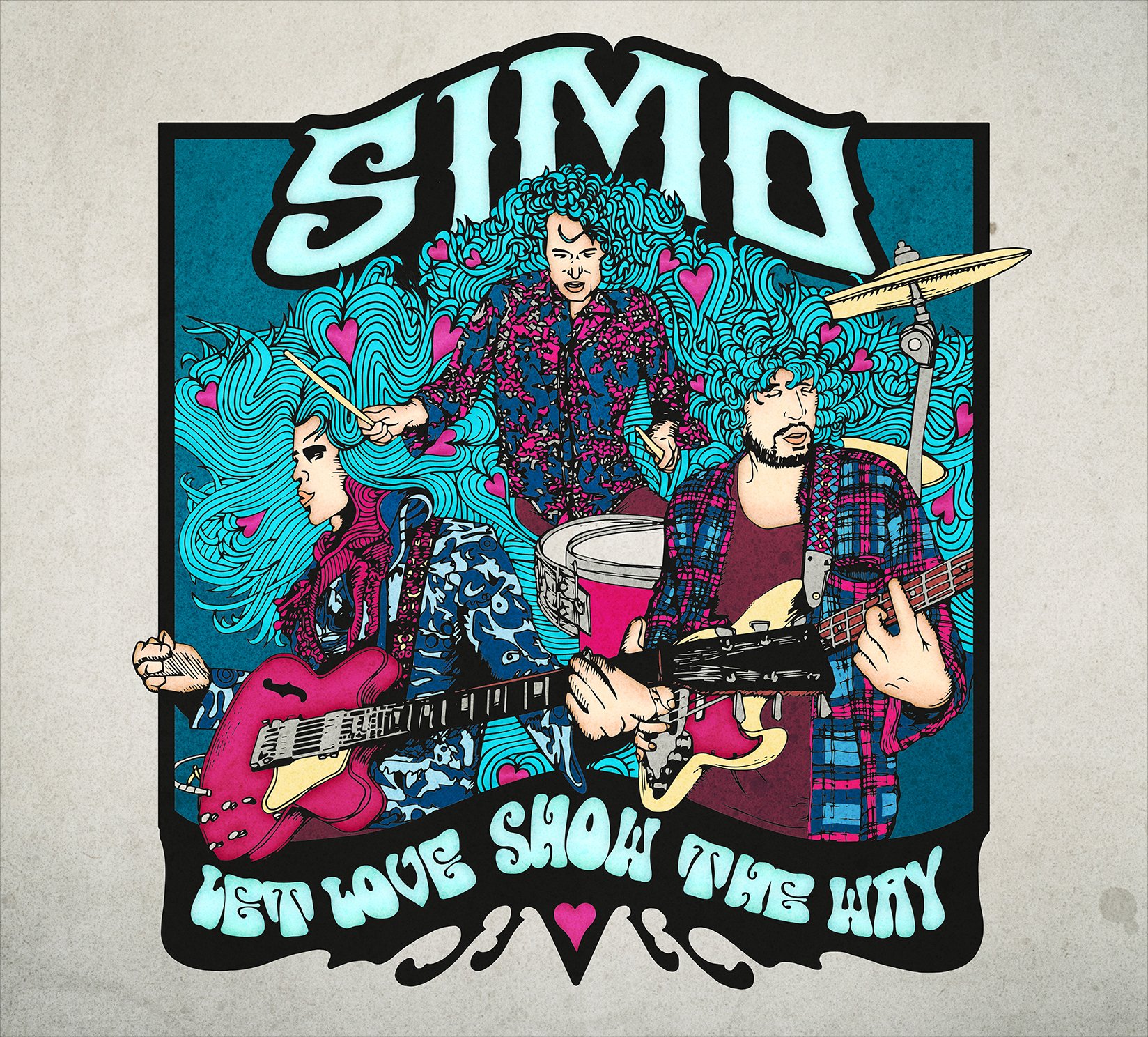 Simo Let Love Show the Way CD Europe Provogue 2016 in digipak. Digipak has small