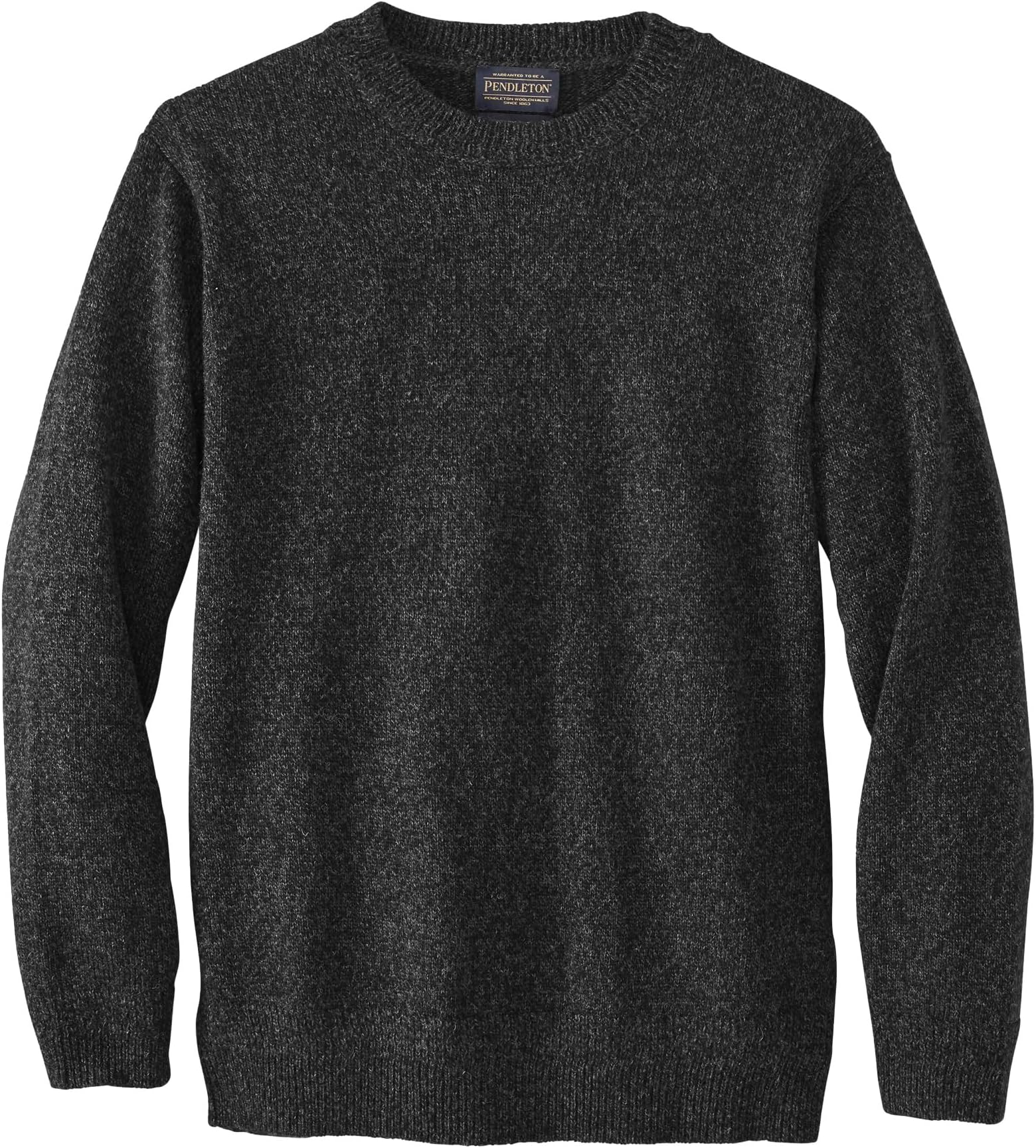 Pendleton Men's Shetland Wool Pullover Men's Sweater – Classic Crewneck for Men, Naturally Warm, Odor and Stain-Resistant