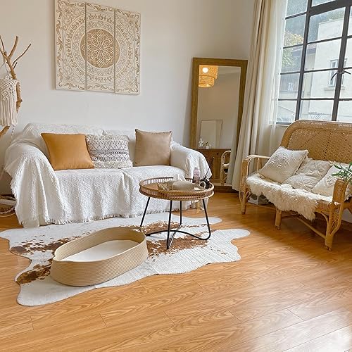 Miniatura 7 de meloom Cambiador de bebé con almohadillas y cinturón de seguridad, 100% algodón, estilo bohemio, para moisés, cambiador y almohadilla gruesa con