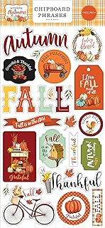 Welcome Autumn 6x13 Chipboard Phrases