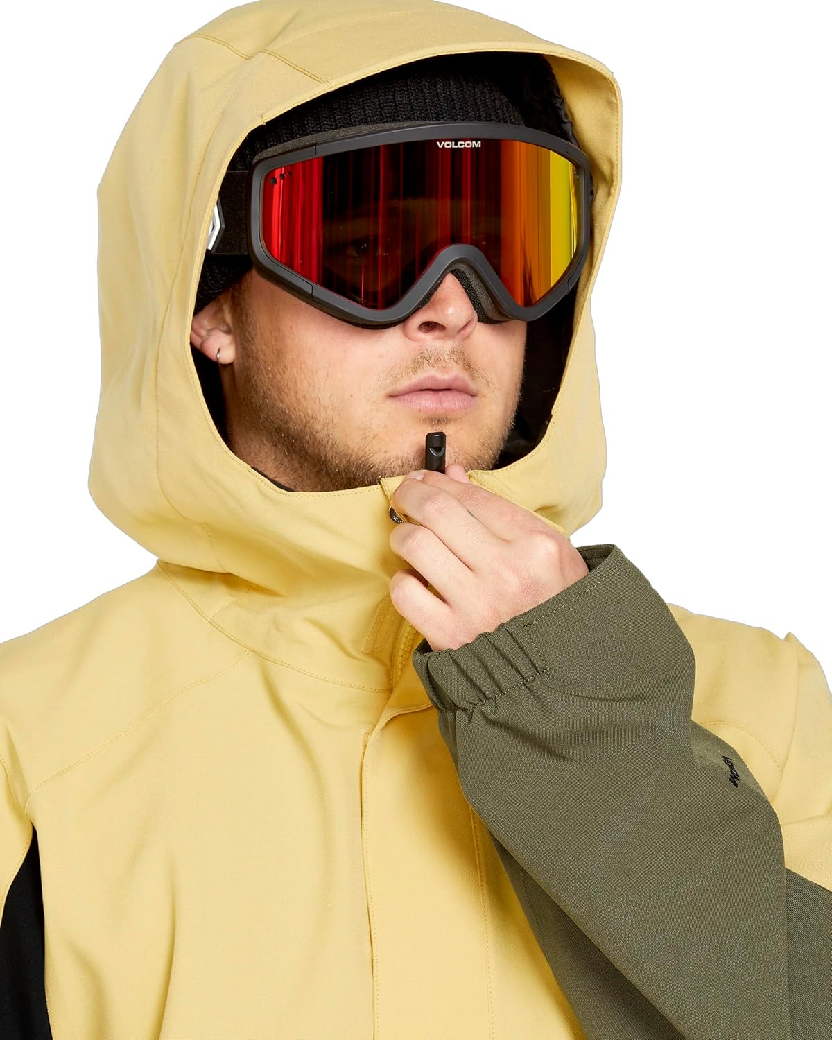 Volcom Men's Brighton Hooded Snowboard Ski Winter Jacket