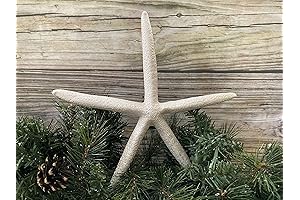 Beachy Christmas Tree Topper – Metallic Starfish