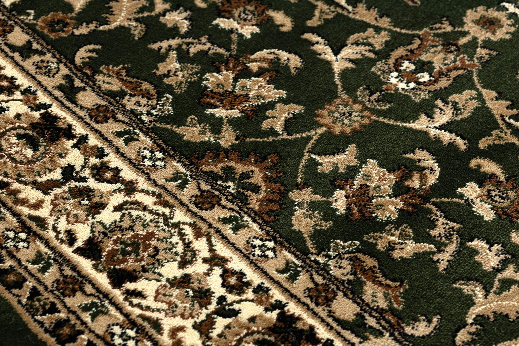 rugsx Tapis Royal Classique, Traditionnel, pour la Chambre, Le Salon, la Chambre à Coucher, de Haute qualité, ADR 1745 Vert, Ovale 200x290 cm
