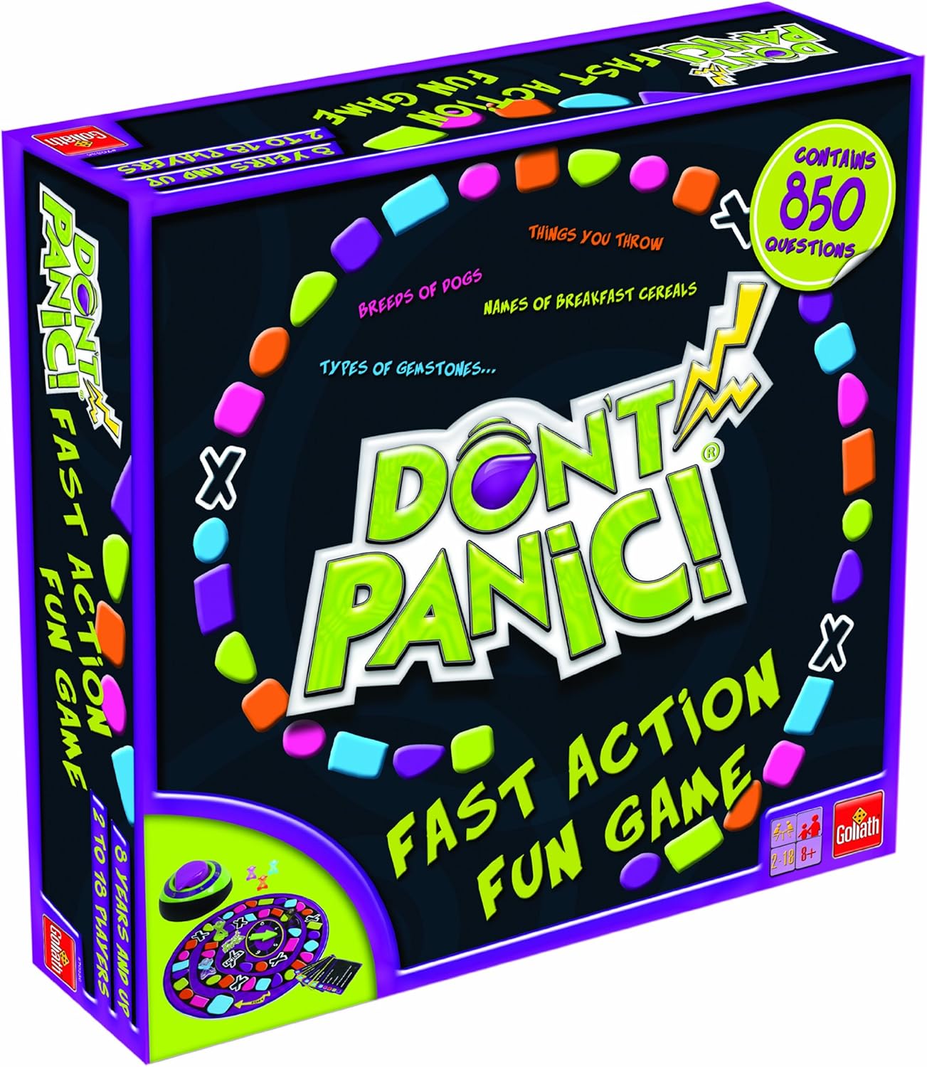 Amazon.com: Don't Panic Game - With 850 Fun Topics to Name Quickly