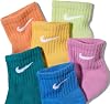 Nike Nike Unisex Niños Calcetines Tobilleros Acolchados para Diario (Paquete de 6) | Niños y Niñas 1