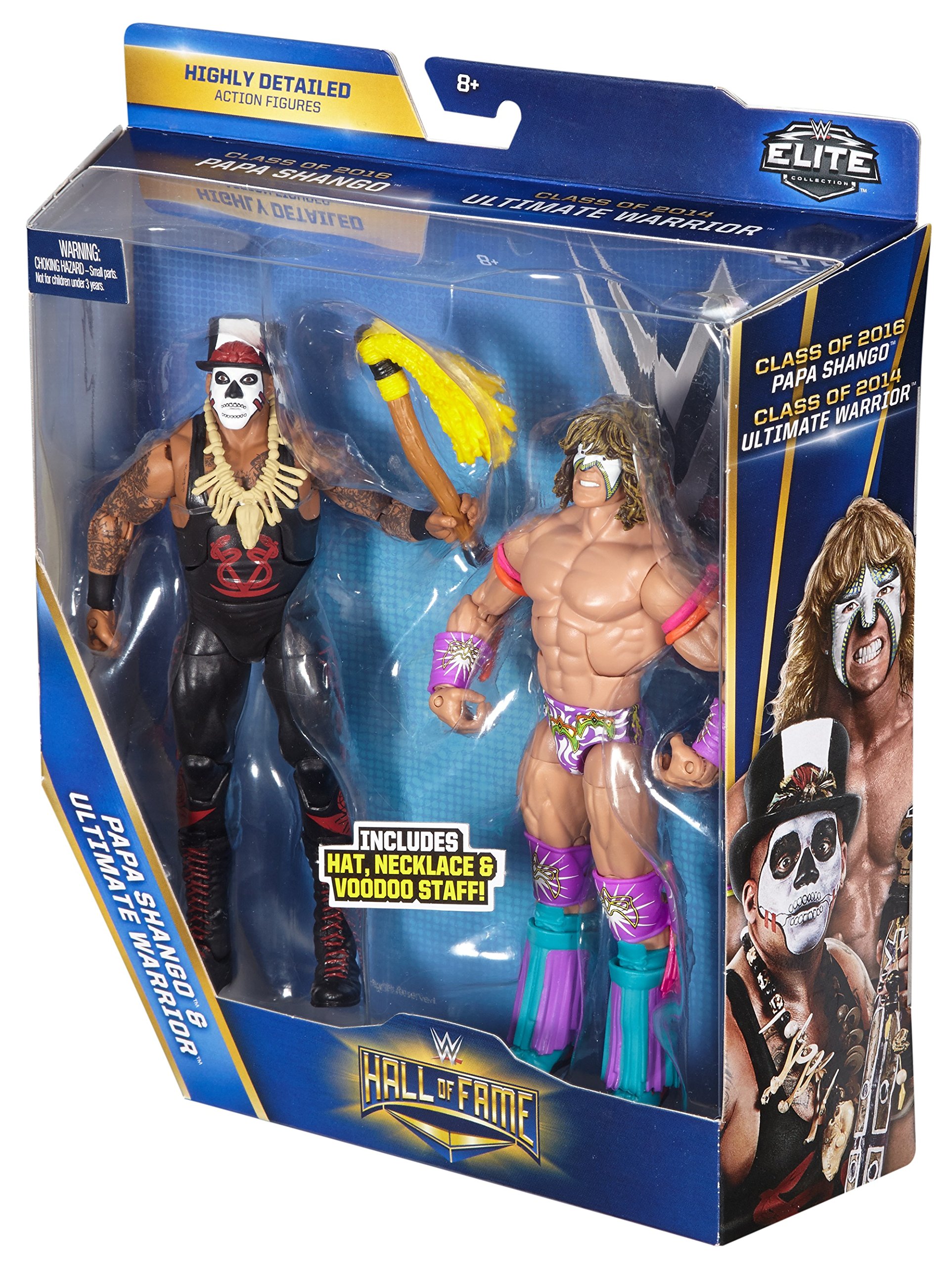 WWE Hall of Fame Class of 2016-2014 Elite Papa Shango & Ultimate