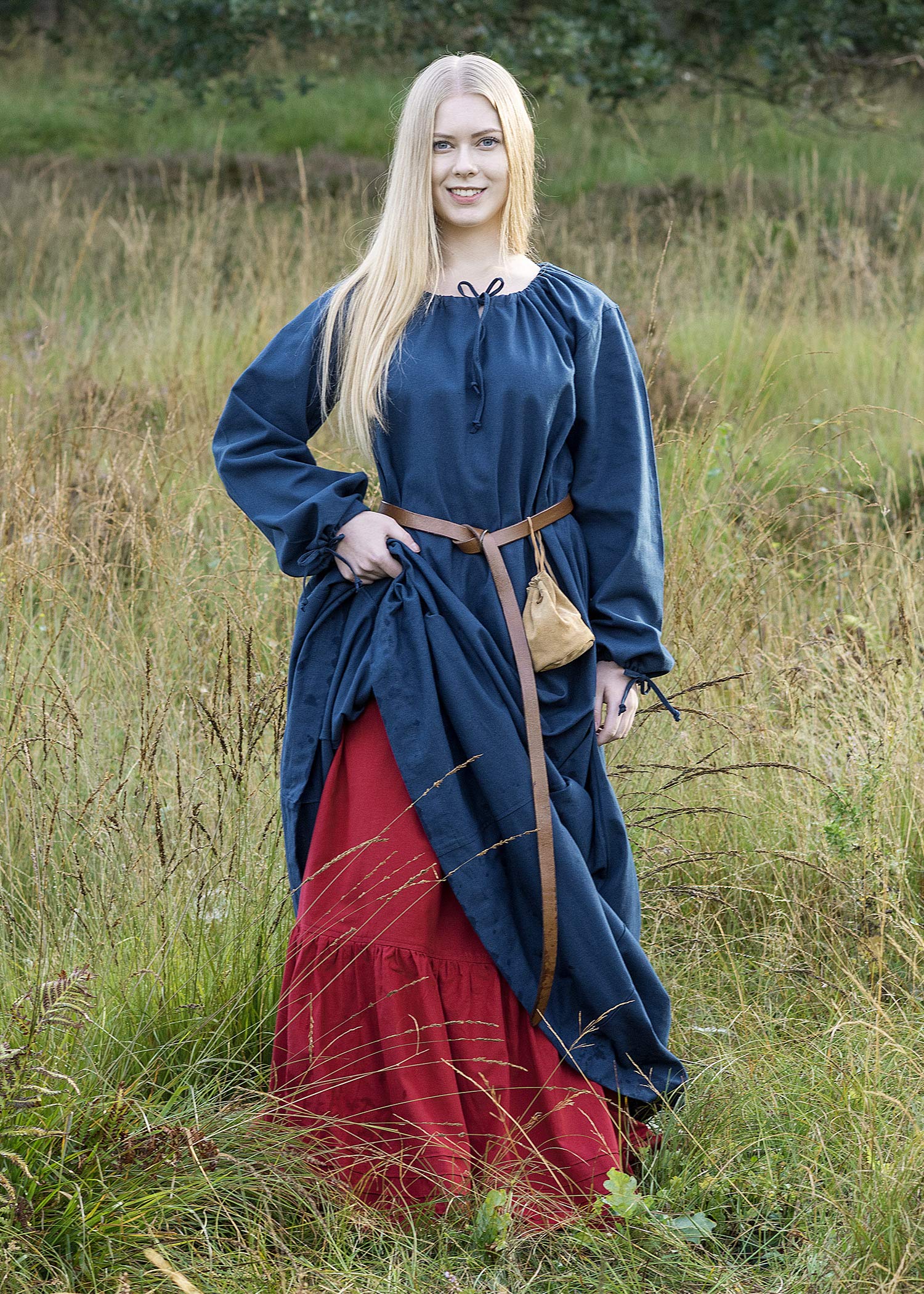Jupe/Jupon médiéval en Coton - Long - Style Viking/pour Jeux de rôle Grandeur Nature