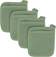 Vista 17 de Ritz - Guante de bolsillo de rizo y almohadilla resistente al calor, duradero, 100% algodón, diseño ergonómico para un agarre óptimo, fácil cuidado