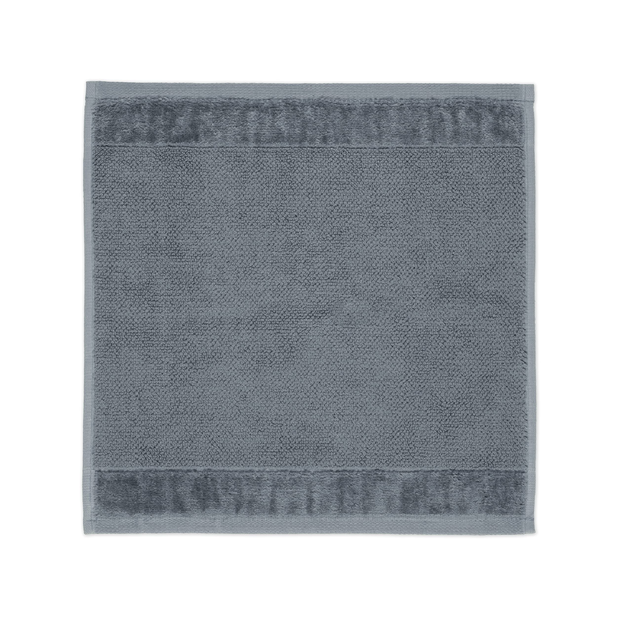 Möve Bamboo Luxe Seiftuch 30 x 30 cm aus 60% Baumwolle / 40% Viskose aus Bambus-Zellstoff, Stone