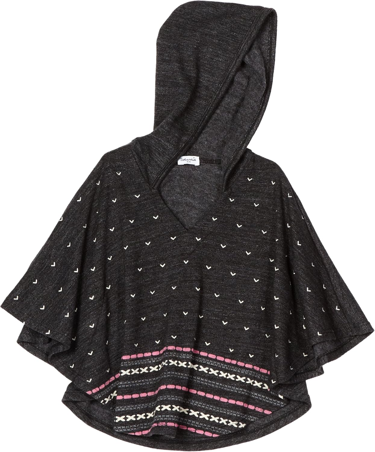 Splendid Littles Little Girls' Fairisle Poncho Jacket