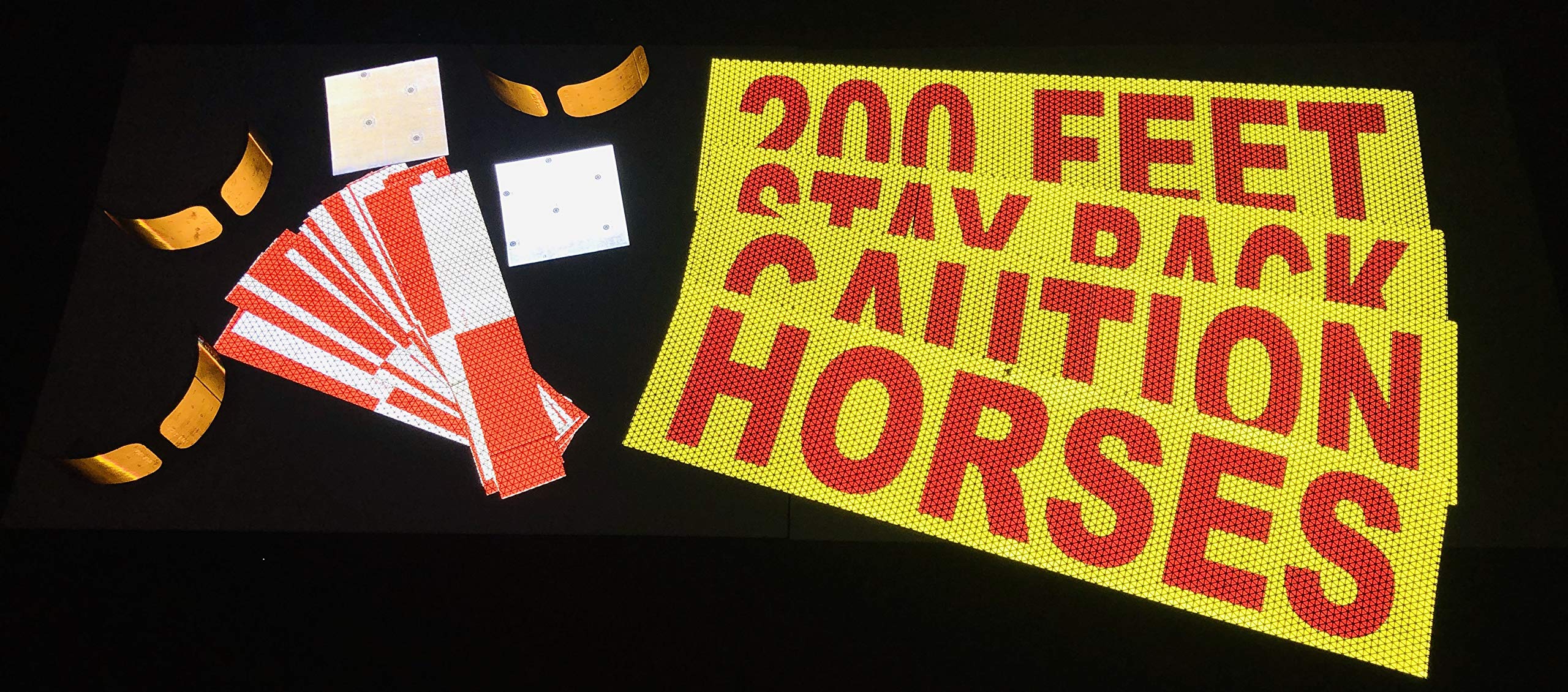 Buy Oralite Premium Horse Trailer Kit Reflective Tape (Solas, V98, V92